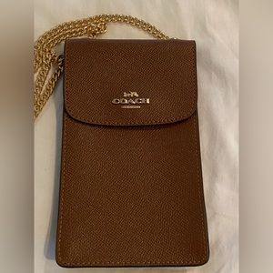 Coach North South crossbody phone purse